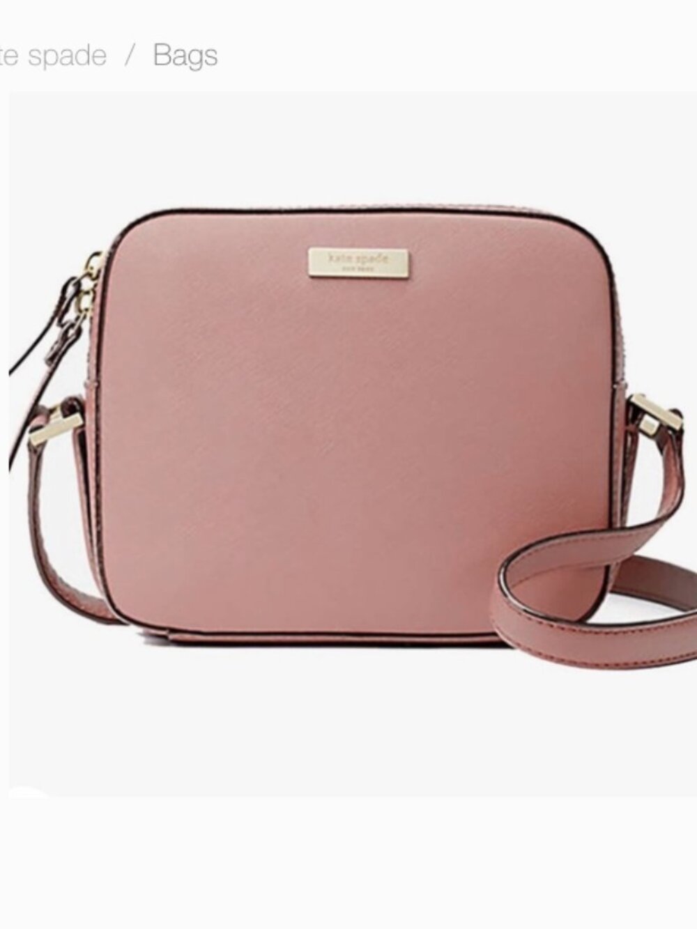 Kate Spade Newbury Lane Cammie Crossbody Bag in Rose Dust